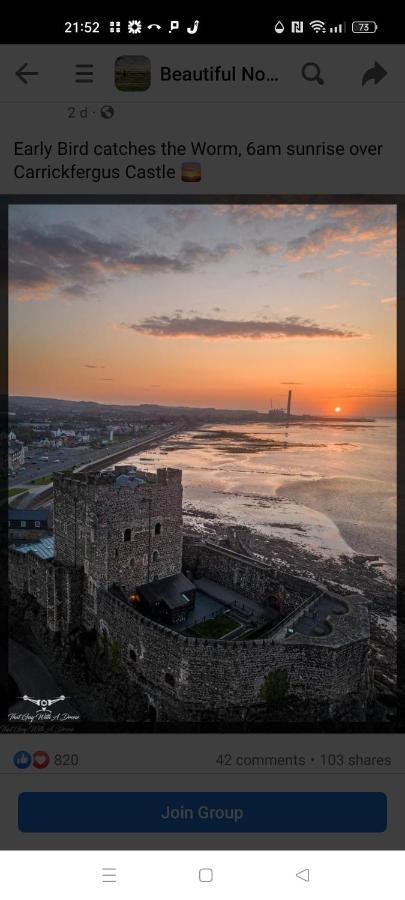 Apartamento Harbour View Carrickfergus Exterior foto